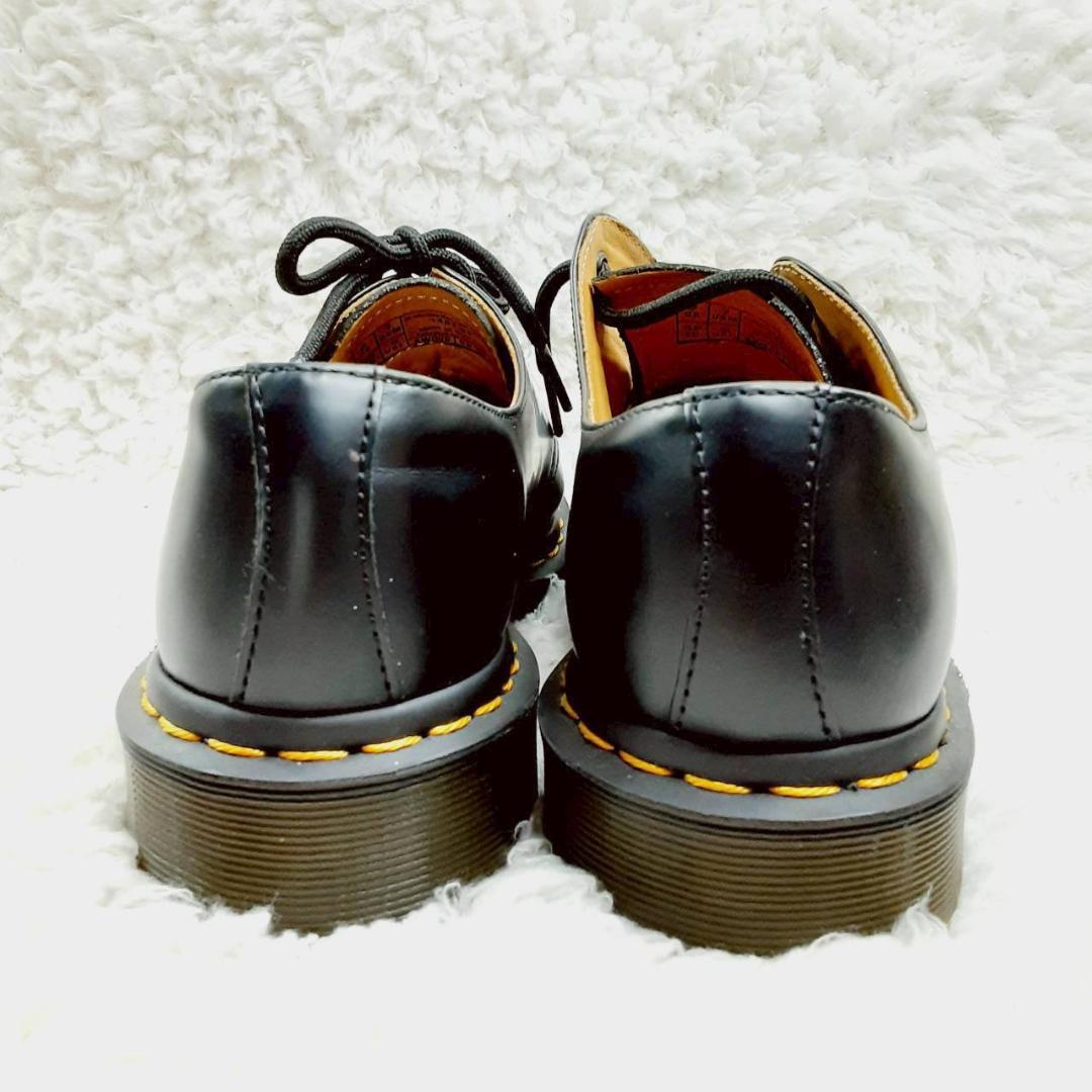 美品 25㎝◎Dr.Martens ドクターマーチン 革靴 3ホールブーツ 黒