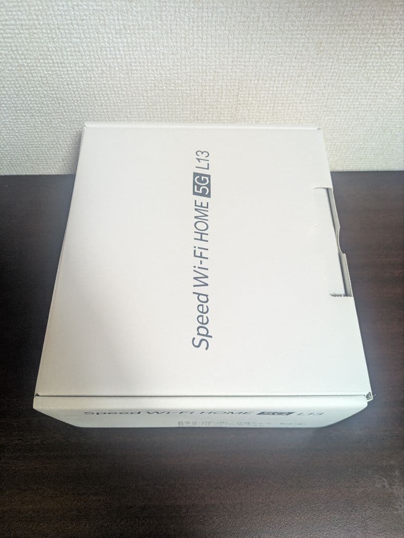 Speed Wi-Fi  5G L13 ホームルーター（中古美品）
