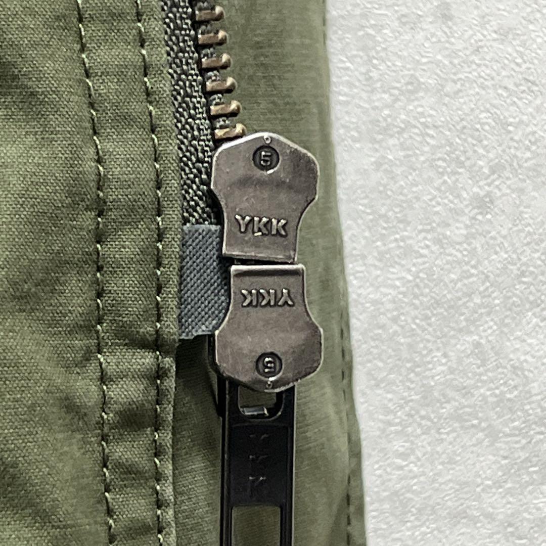 『MHL.』フーディーコート/インナーダウン取外し/ユニセックス/オリーブ/Ⅱ