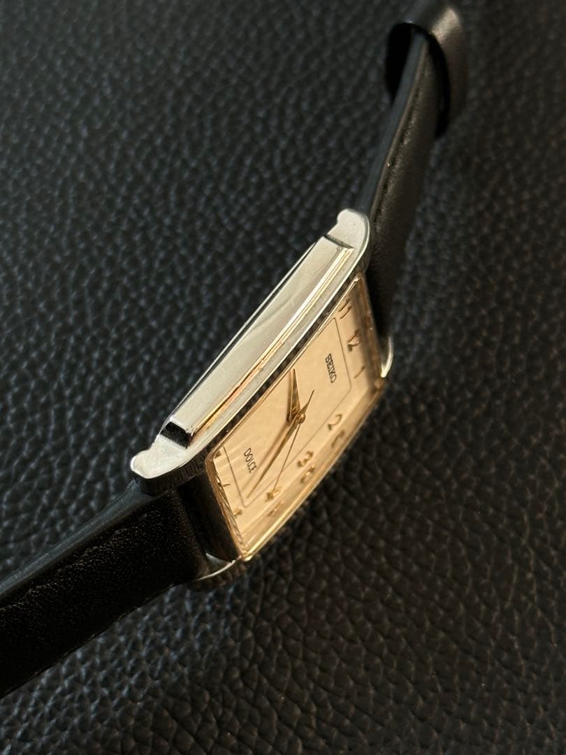 セイコー ドルチェ Seiko Dolce スクエアケース 時計 稼働品