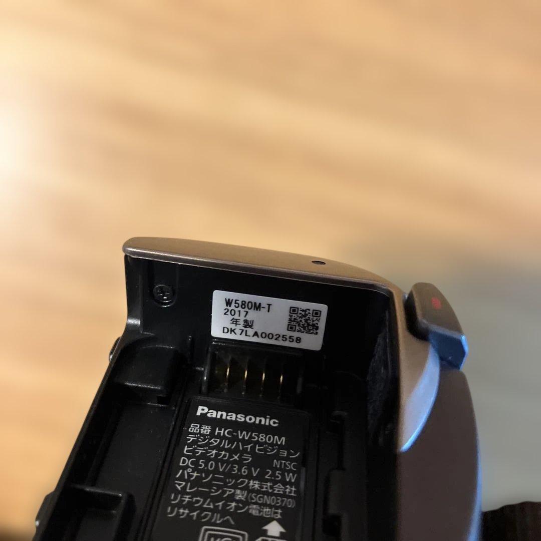 Panasonicデジタルハイビジョンビデオカメラ HC-W580M ブラウン