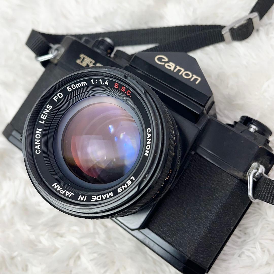 フィルム一眼レフカメラ Canon F-1 FD 50mm f/1.4レンズ