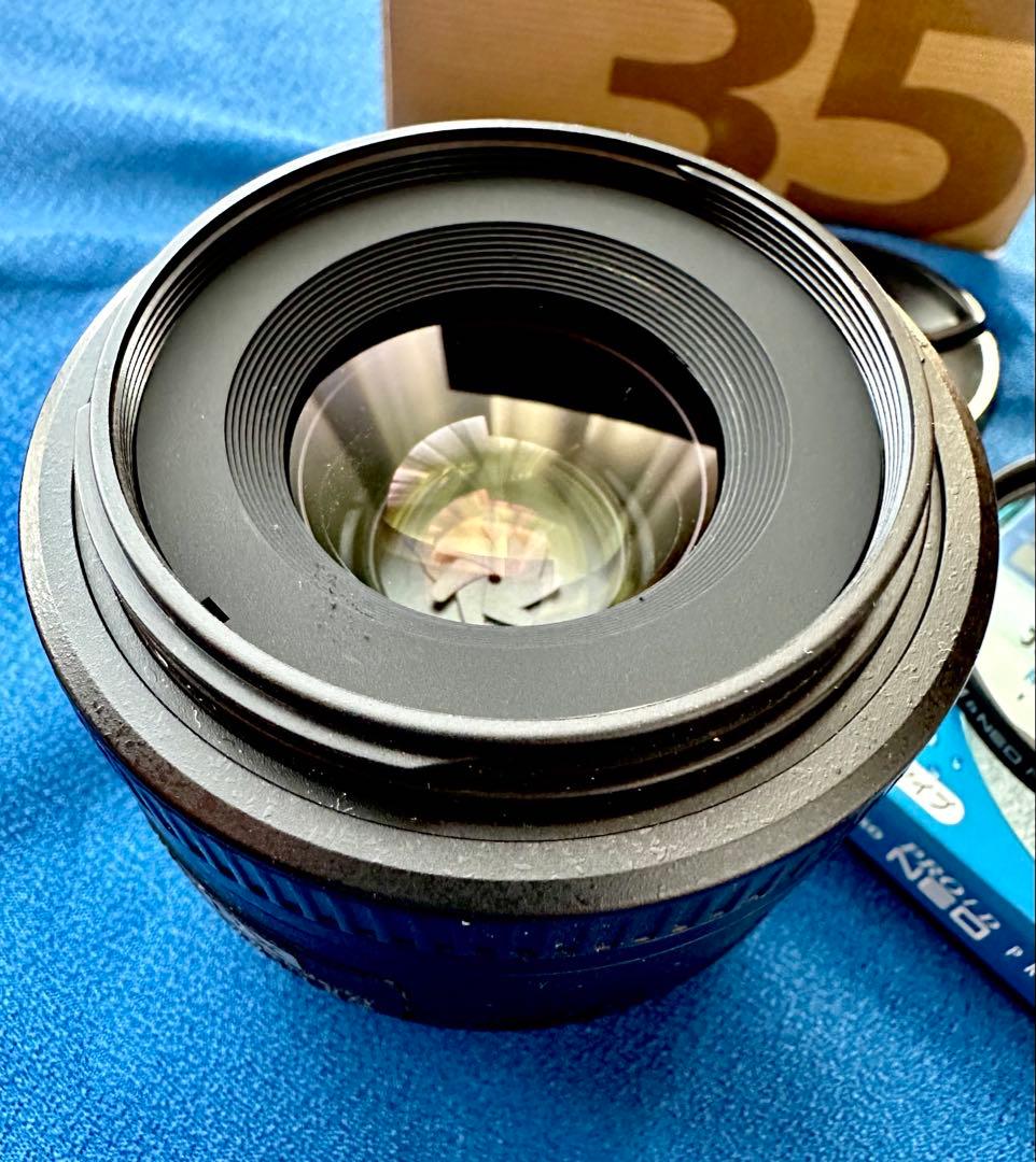 ニコン AF-S DX NIKKOR 35mm f/1.8G レンズフィルター付
