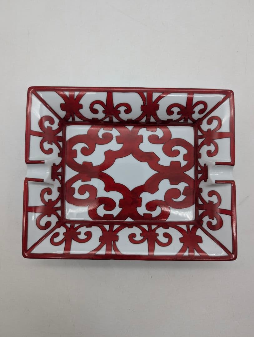 美品 HERMES エルメス 灰皿 ガダルキヴィール アッシュトレイ 灰皿 陶器