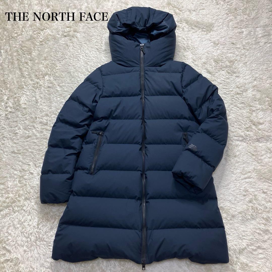 THE NORTH FACE ウィンドストッパーダウンシェルコート ネイビー　M