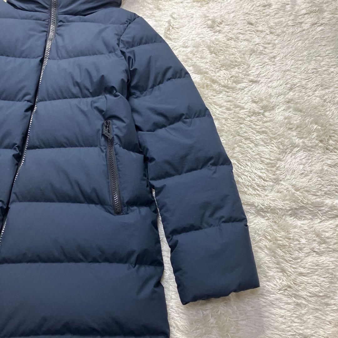 THE NORTH FACE ウィンドストッパーダウンシェルコート ネイビー　M