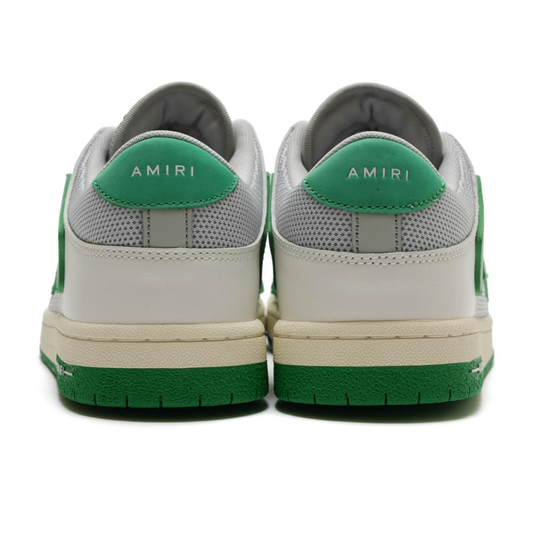 新品 AMIRI SKELL TOP レザースニーカー