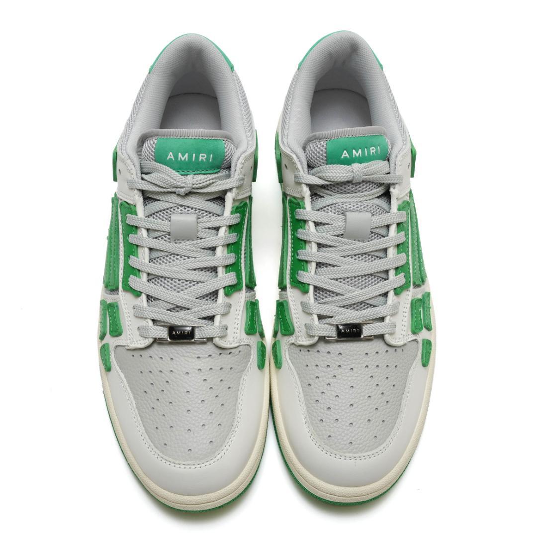 新品 AMIRI SKELL TOP レザースニーカー