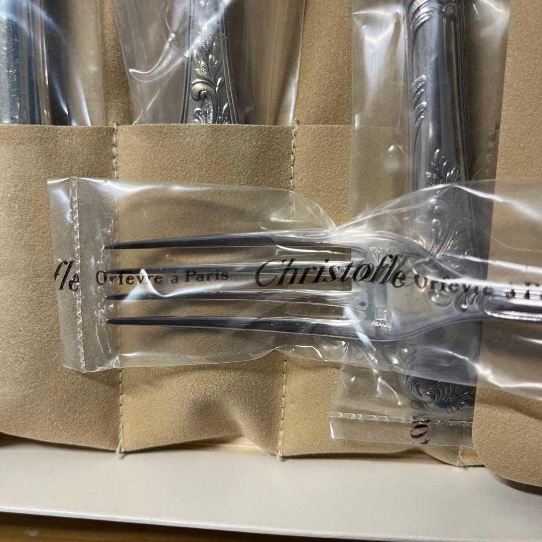 未使用　クリストフル　マルリー　カトラリー 6本セット