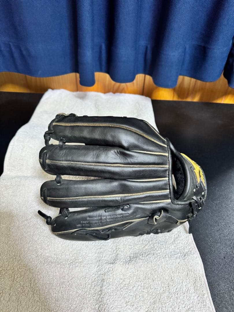 Mizuno pro 硬式野球グローブ 黒　おまけ付き