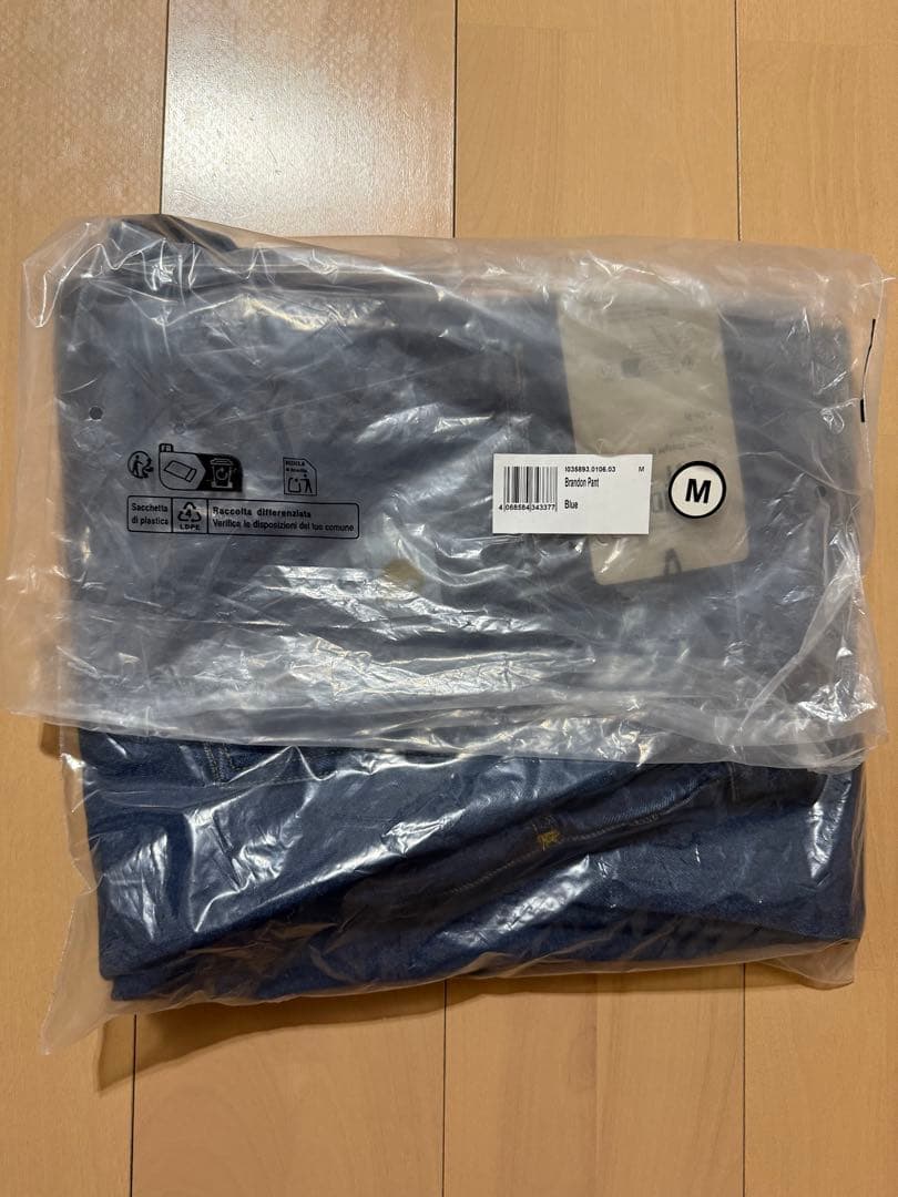 c*I様 BRANDON PANT Blue (stone washed) M