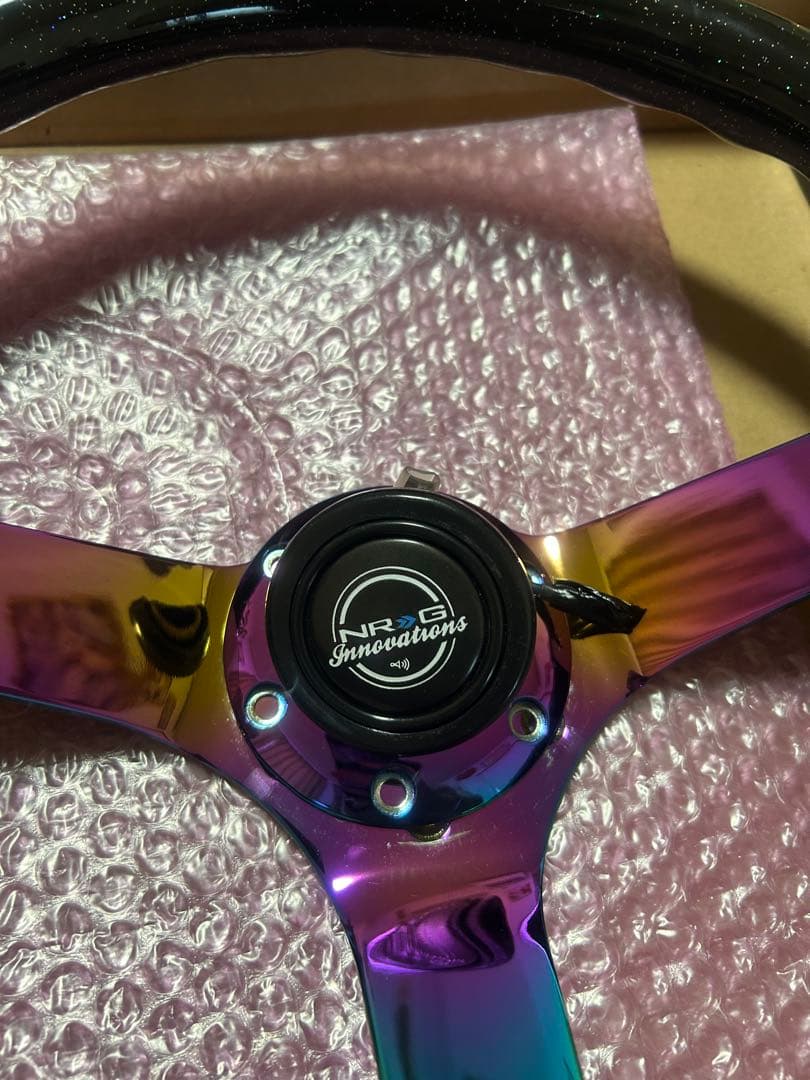 ☆ 希少　NRG Innovations ステアリングホイール 350mm ☆