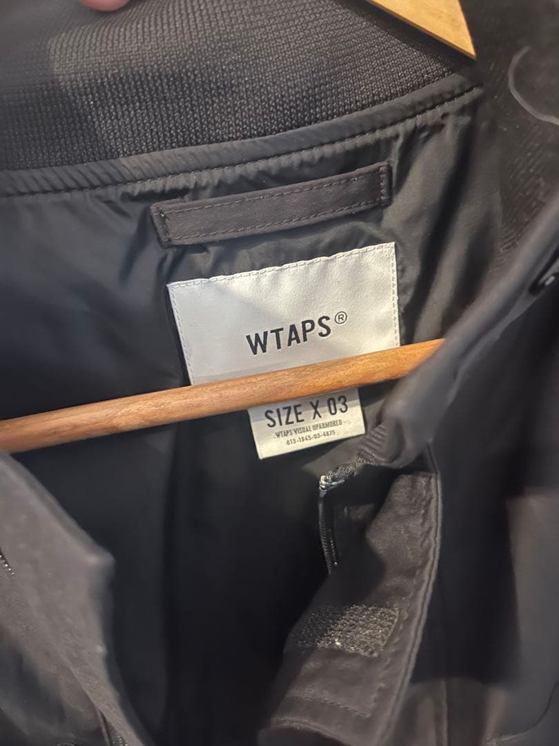WTAPS ブラック ナイロンジャケット サイズ 03