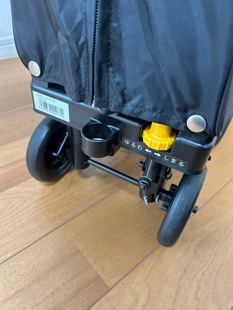 象印ベビー　キャリーライトSN ショッピングカート 黒色
