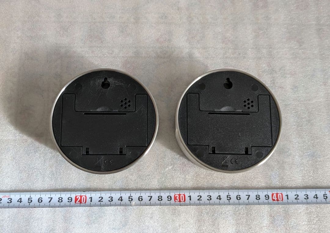 ジョージジェンセン　目覚まし時計　2個セット　壁掛け