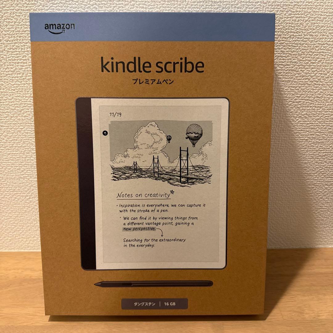 電子書籍リーダー本体 New KindleScribeNotebookDesign 10.2 16GB