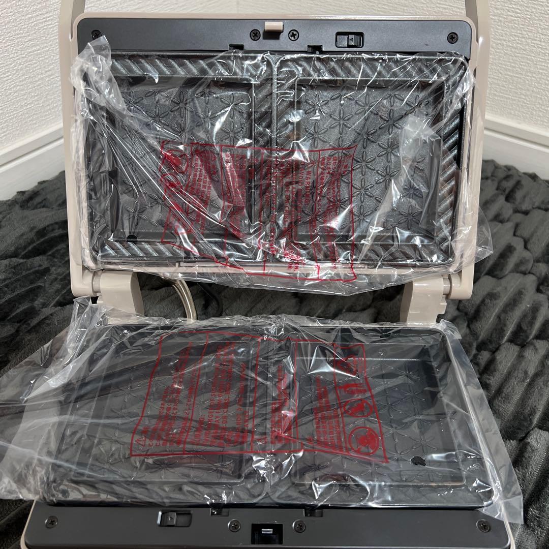 【新品未使用】BRUNO ブルーノ グリルサンドメーカー ダブル BOE084