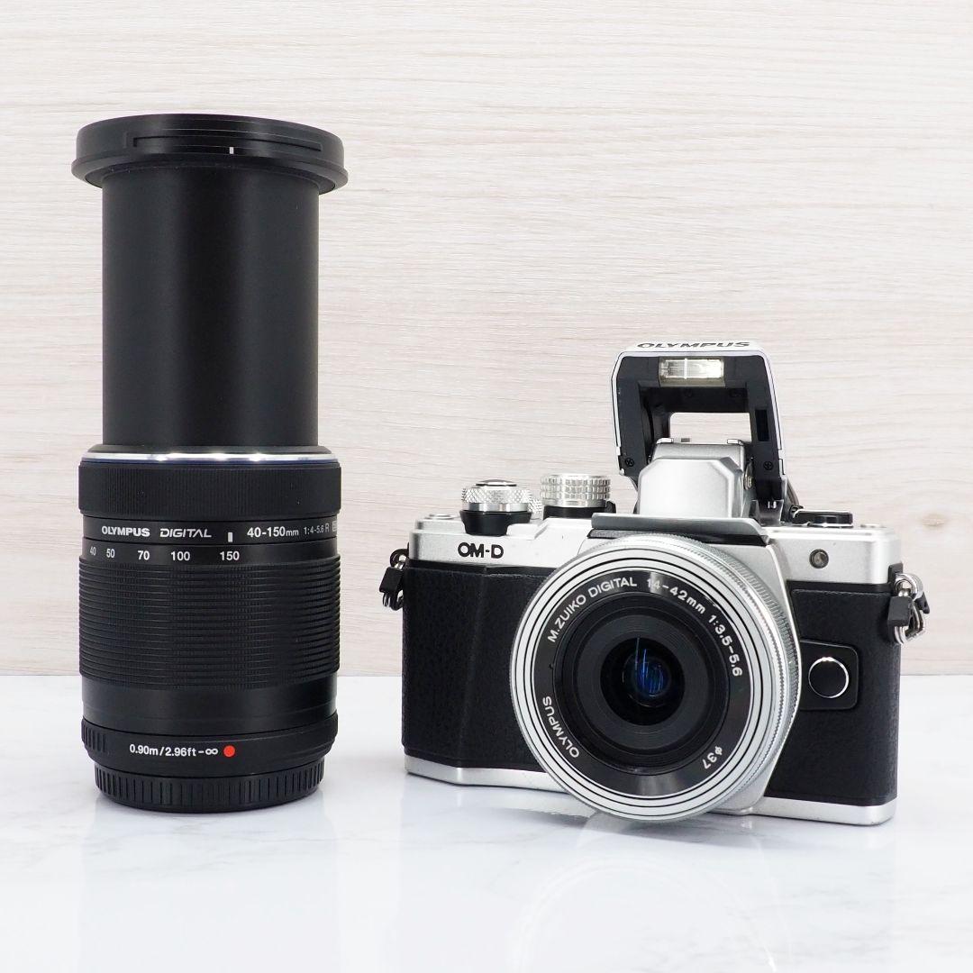 OLYMPUS OM-D E-M10 Mark II ダブルレンズ スマホ転送