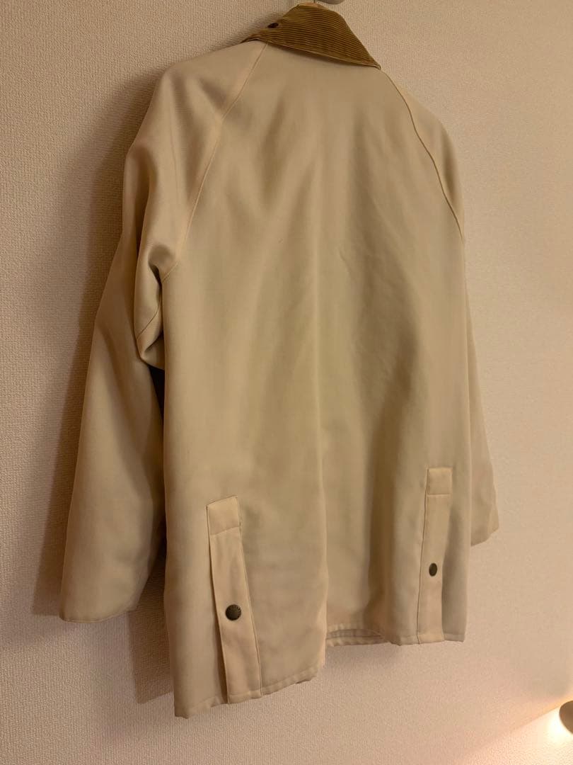 バブアー　beams f 西口　36 アイボリー　Barbour ビデイル