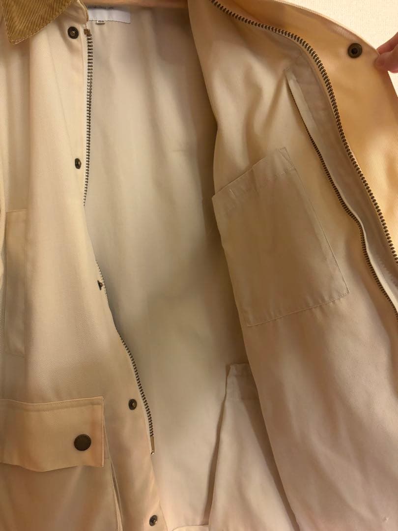 バブアー　beams f 西口　36 アイボリー　Barbour ビデイル