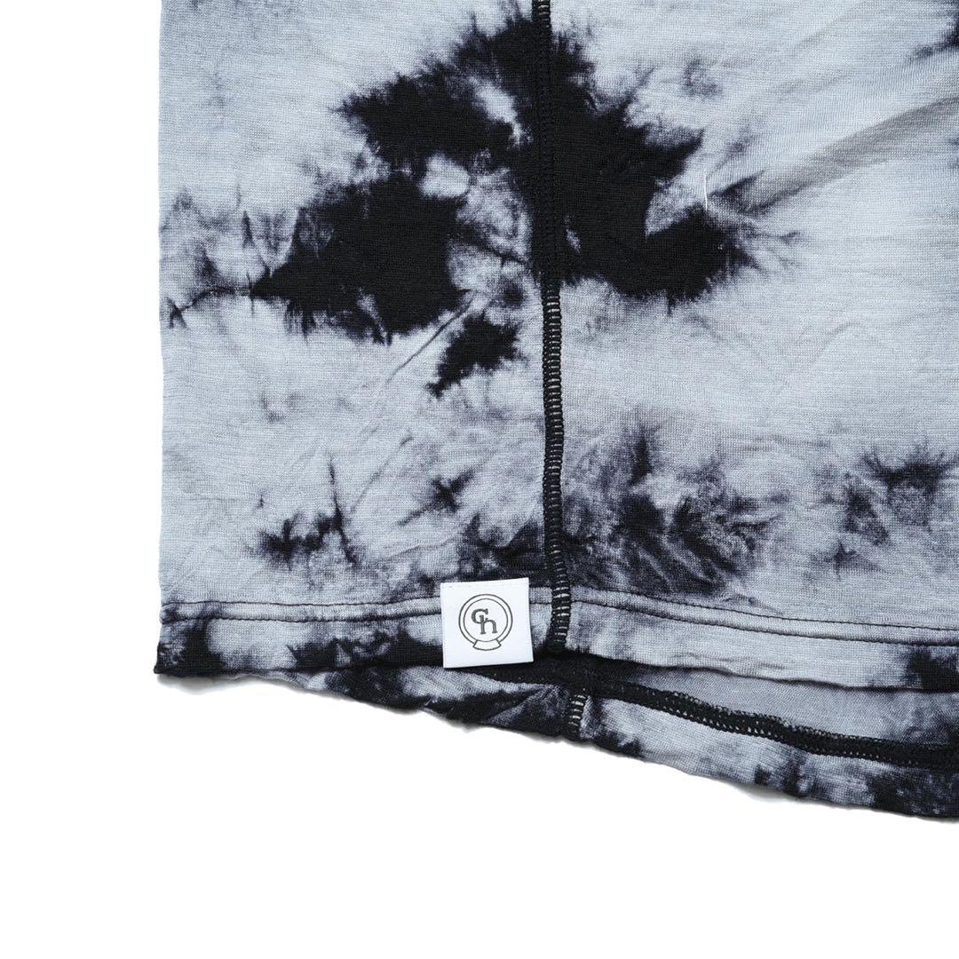 charbon running シャルボン タイダイフーディー 長袖Tシャツ S