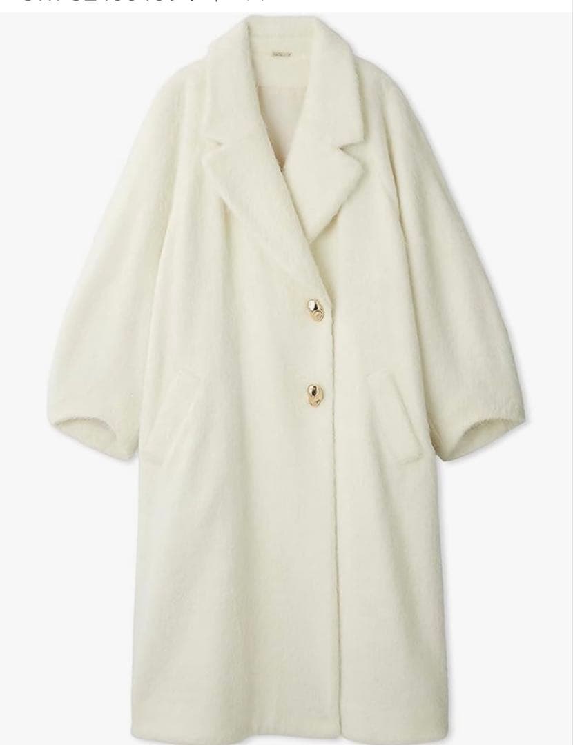 snidel シャギーロングコート