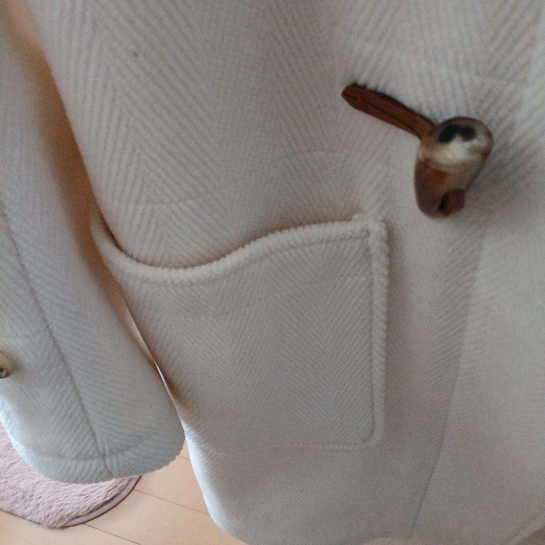 【超レア品】オーシバル　ダッフルコート　ホワイト　　　　　　サイズ2