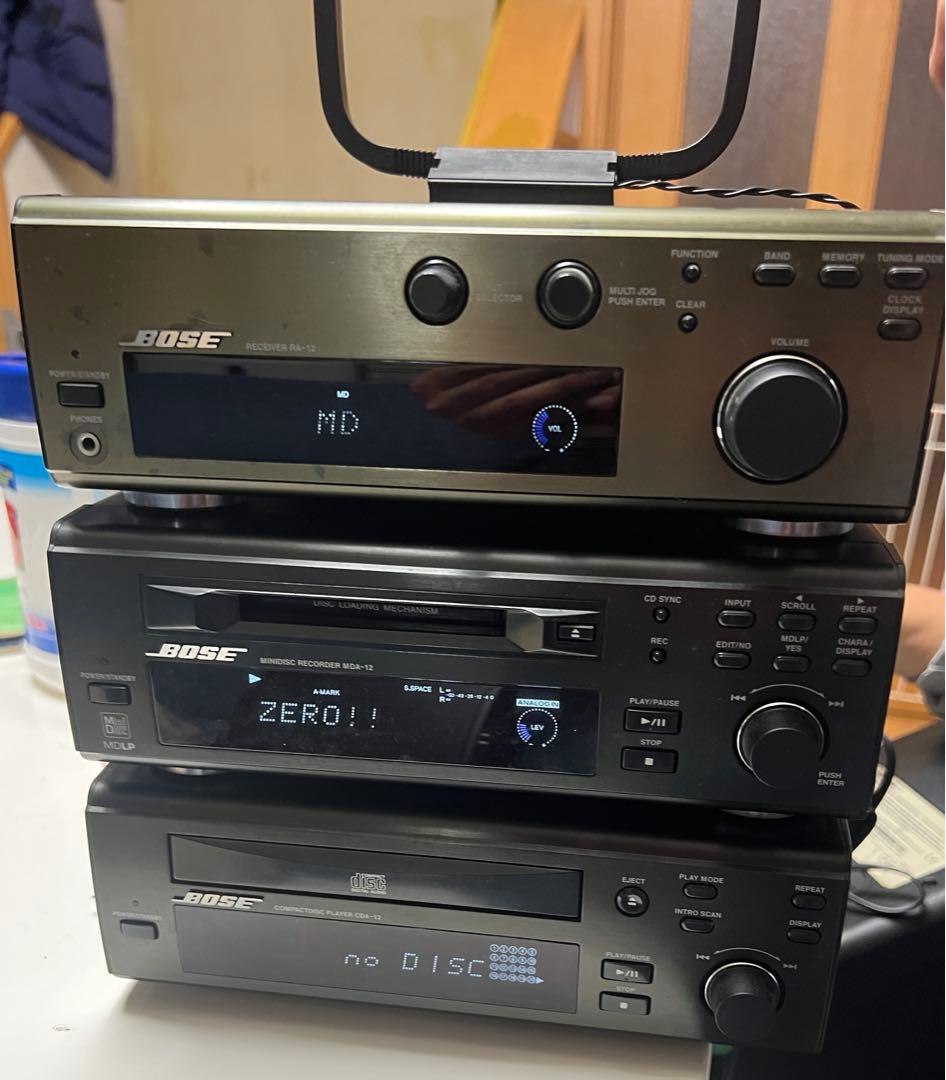 中古 ボーズ BOSE CDA-12 MDA-12 RA-12 AM-5Ⅲセット