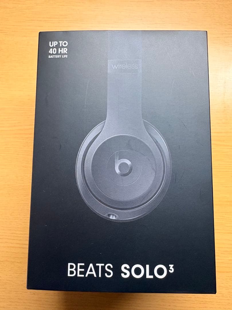 【値下げ可】Beats SOLO3 ワイヤレスヘッドホン ブラック
