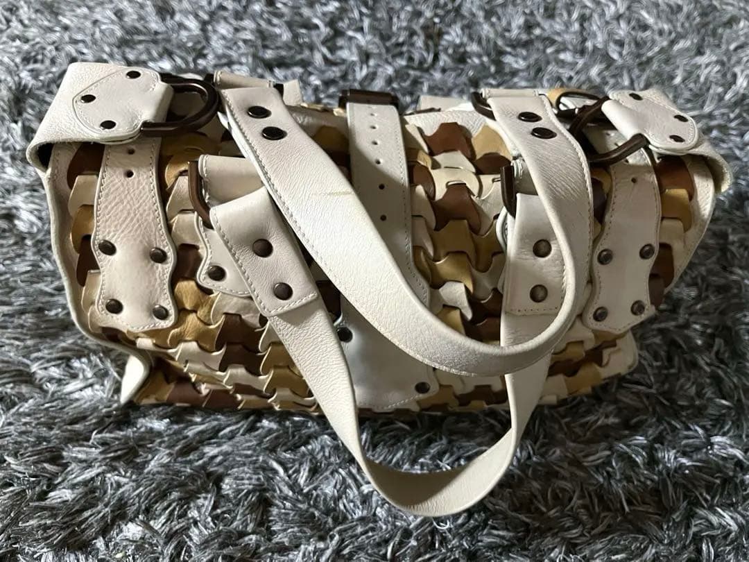 マルベリー　ロクサンヌ　ホワイト　MULBERRY