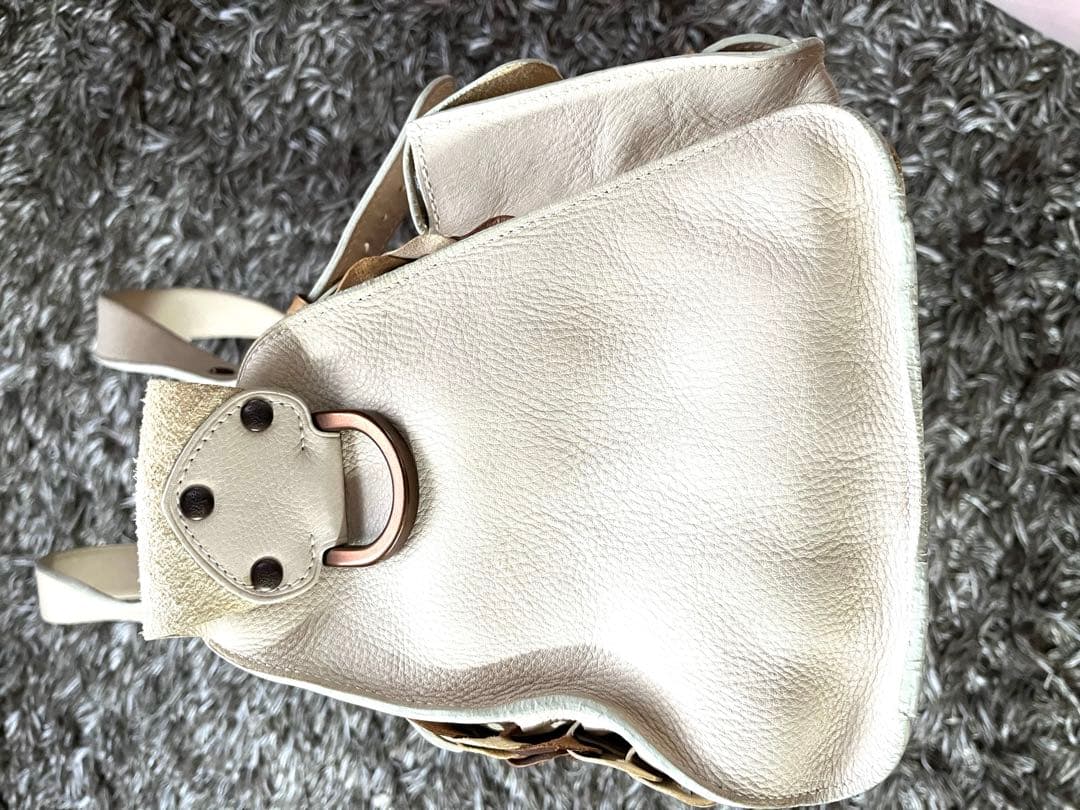 マルベリー　ロクサンヌ　ホワイト　MULBERRY