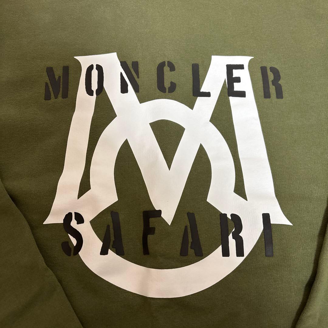 モンクレールメンズトレーナー　カーキ