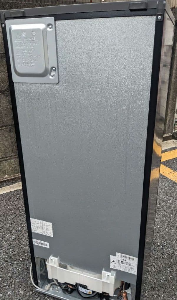 ★2023年製 AQUA 135L 冷凍冷蔵庫【AQR-14N】シルバー 美品