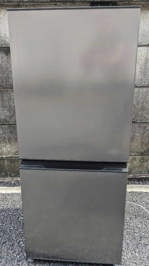 ★2023年製 AQUA 135L 冷凍冷蔵庫【AQR-14N】シルバー 美品