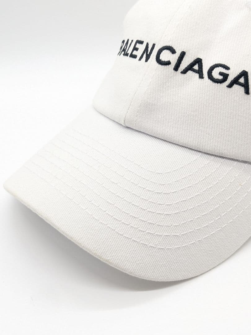 BALENCIAGA ホワイト キャップ バレンシアガ