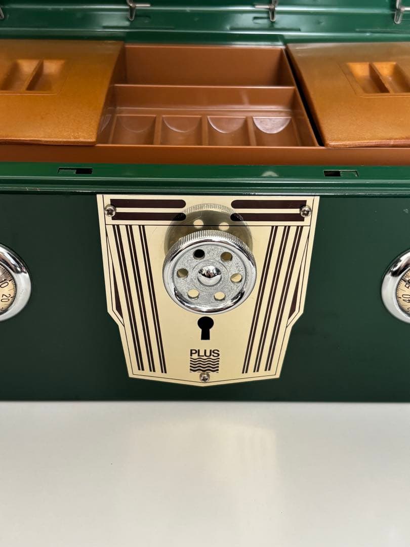 ALALRM CASH BOX 金庫 レトロ アンティーク 昭和