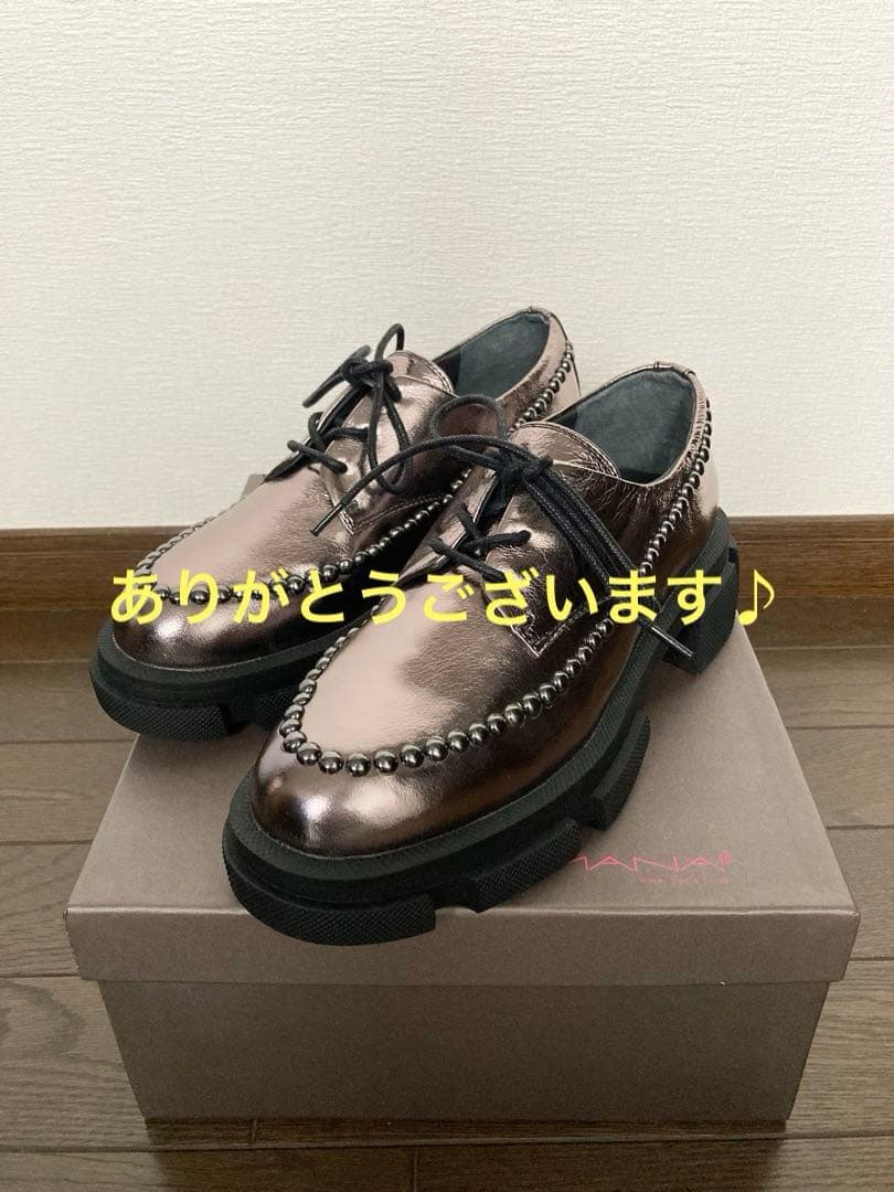 ☆keichana51様☆MANA スタッズ・レースアップシューズ　36