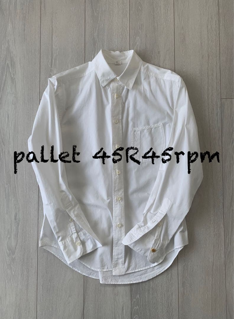 45R45rpm 180番三子の908ローファー シャツ