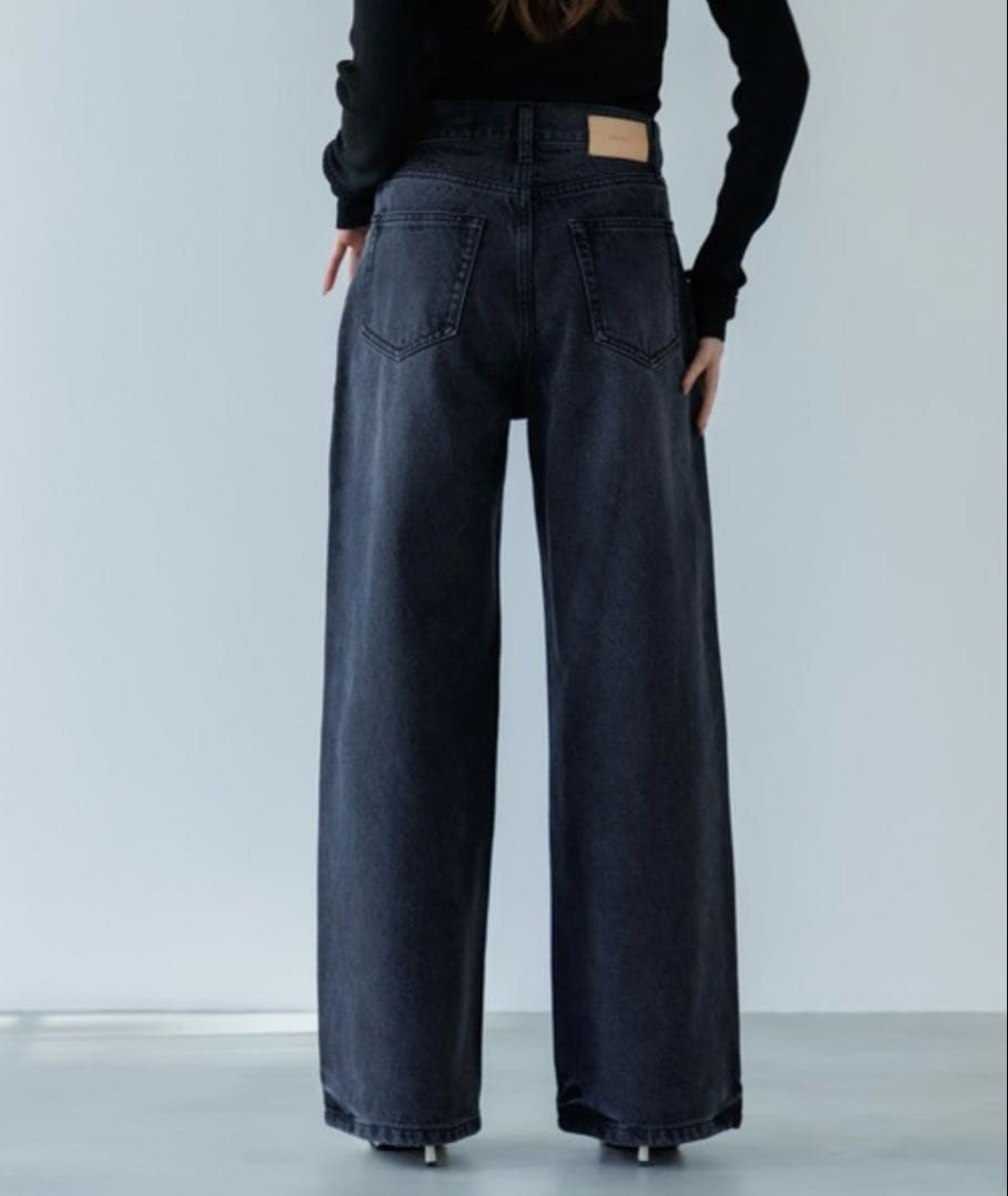 美品　SENEE セニー　デニムパンツ ルーズビンテージライクデニム