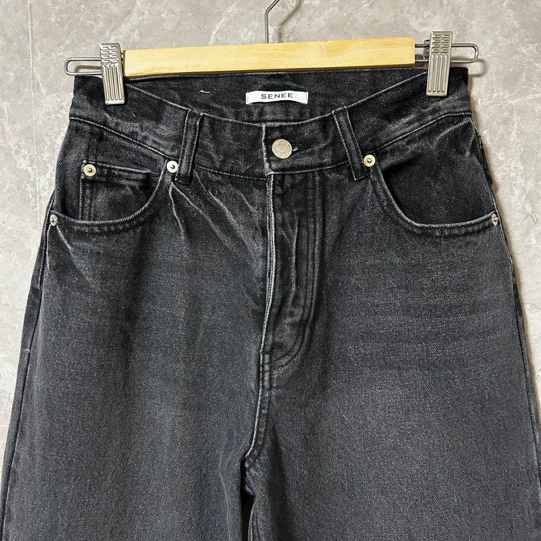 美品　SENEE セニー　デニムパンツ ルーズビンテージライクデニム