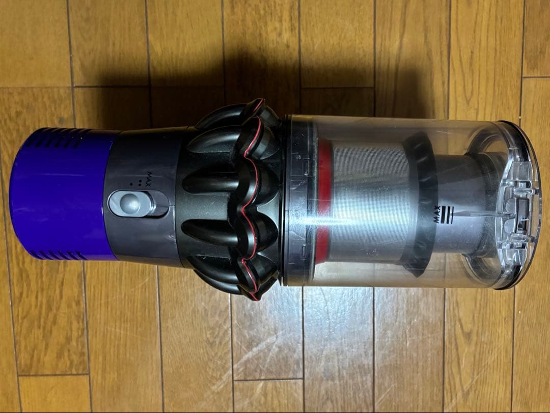 ダイソン　コードレスクリーナー　V10（SV12）　稼働時間　３８分　その3
