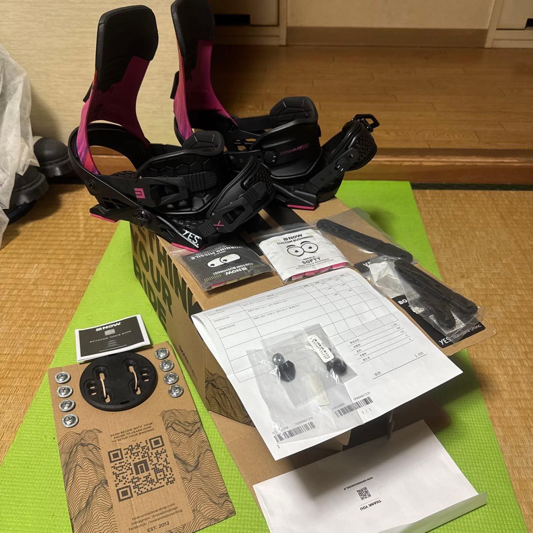 NOW YES COLLAB ビンディング Sサイズ&スペアパーツ
