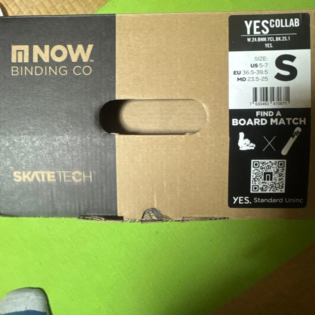NOW YES COLLAB ビンディング Sサイズ&スペアパーツ