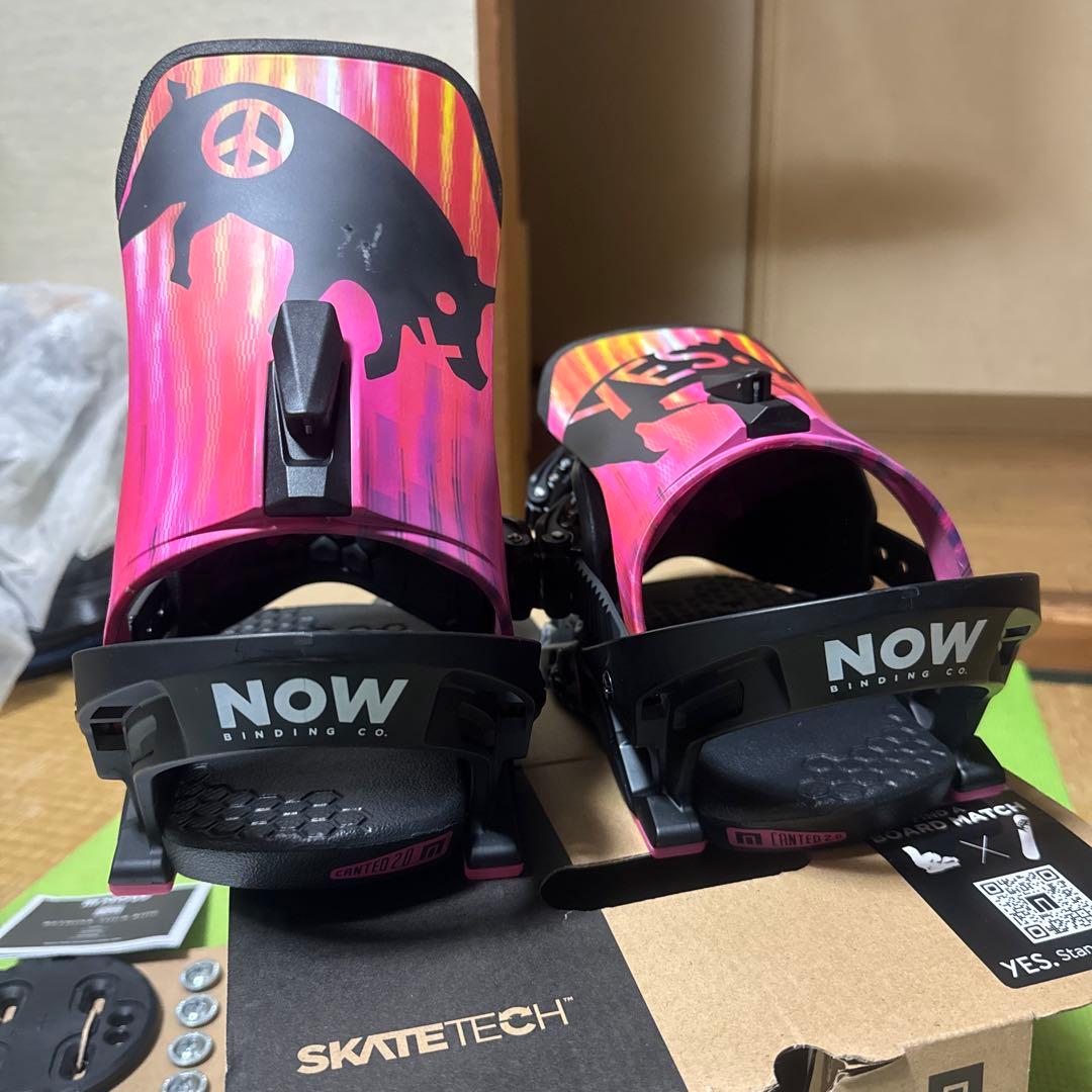 NOW YES COLLAB ビンディング Sサイズ&スペアパーツ