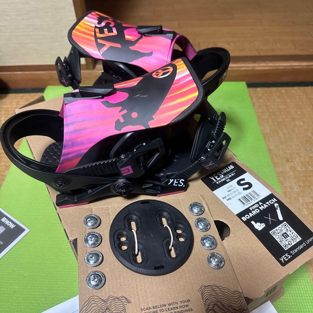 NOW YES COLLAB ビンディング Sサイズ&スペアパーツ