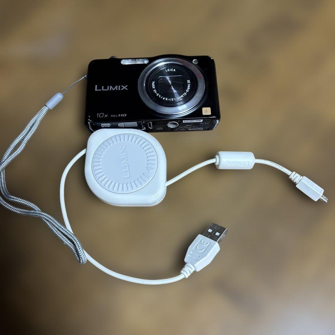 LUMIX デジタルカメラ LEICA 10倍ズーム　充電ケーブル付き