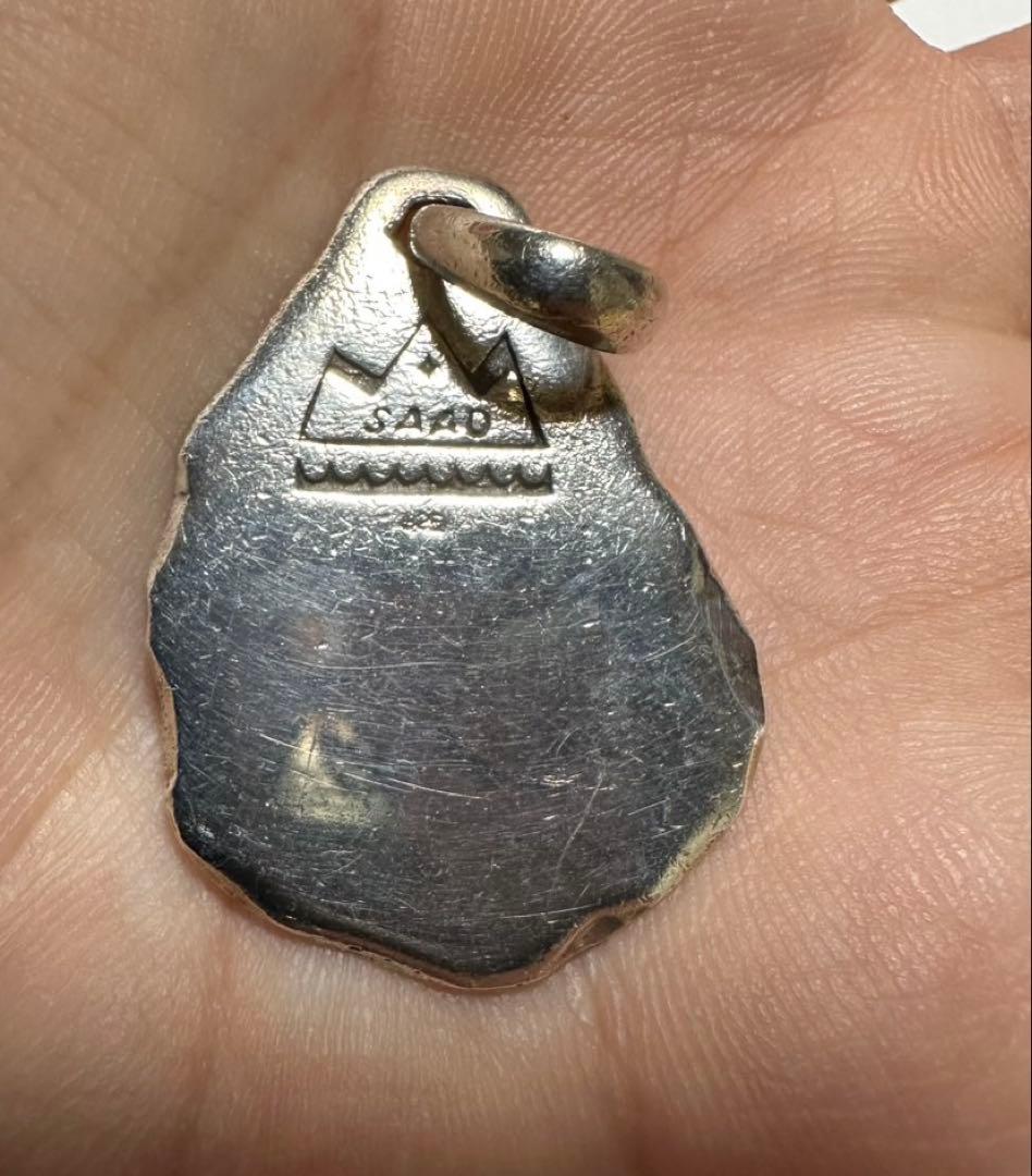 サード　SAAD サンシルボル　タタキ　トップ　シルバー　925