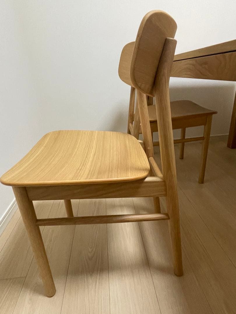 無印良品　ダイニングテーブル　椅子No.②