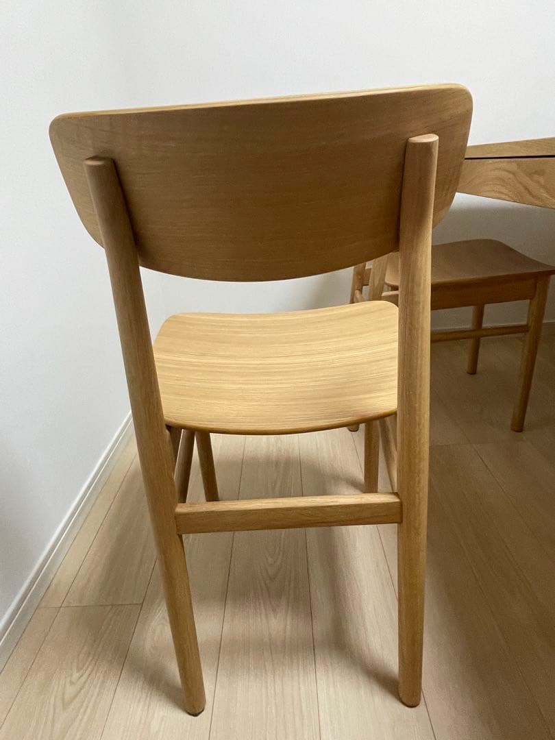 無印良品　ダイニングテーブル　椅子No.②