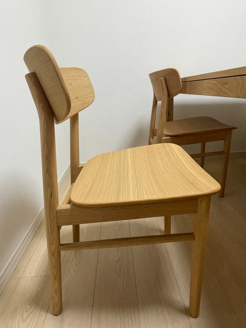 無印良品　ダイニングテーブル　椅子No.②